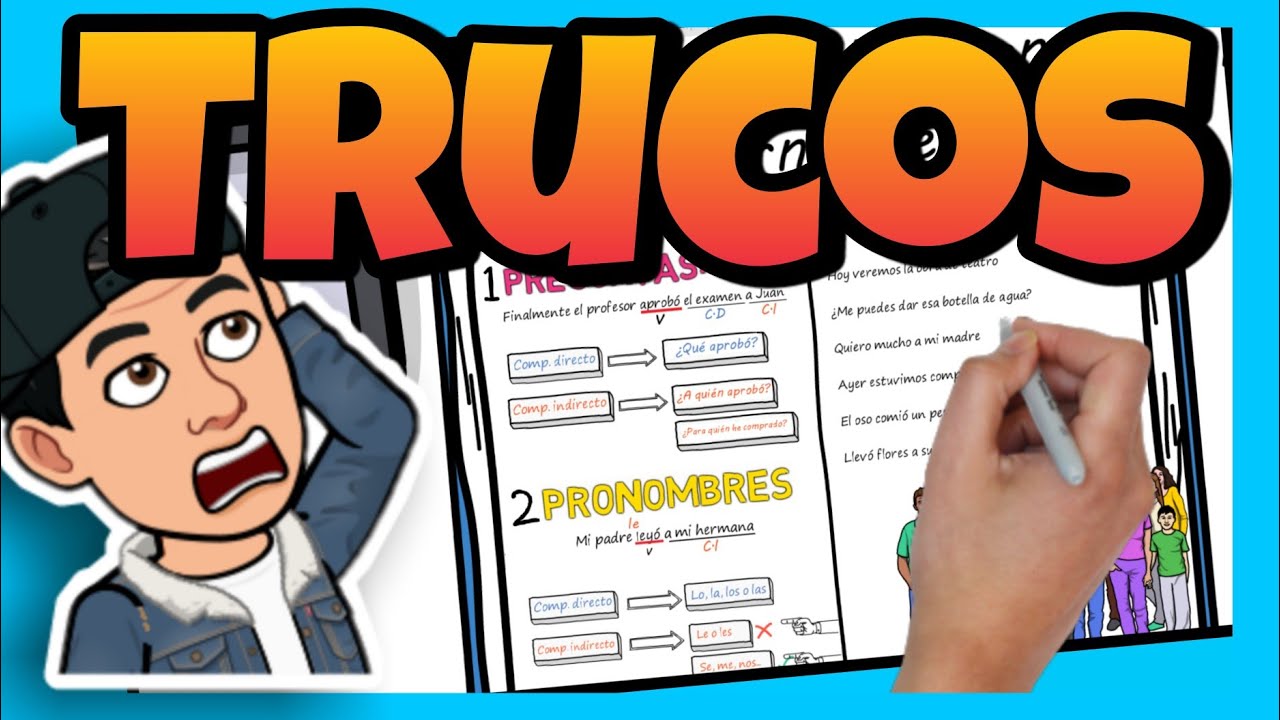 ejercicios de complemento directo e indirecto
