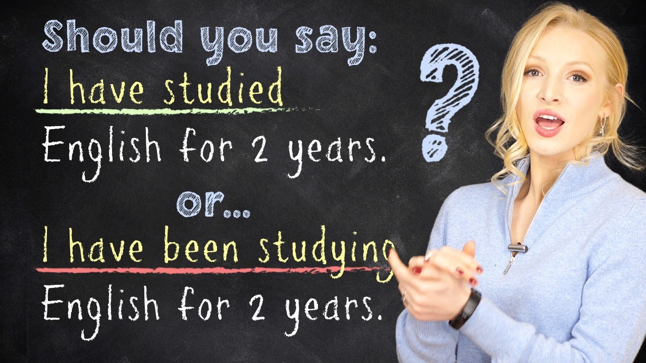 present perfect simple present perfect continuous