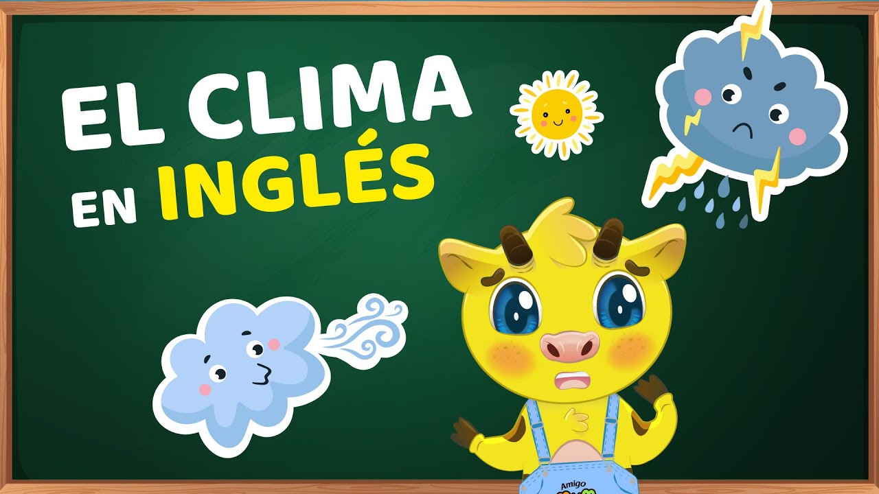 tiempos del clima en ingles