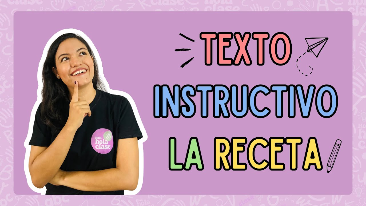 un texto instructivo de una receta corta