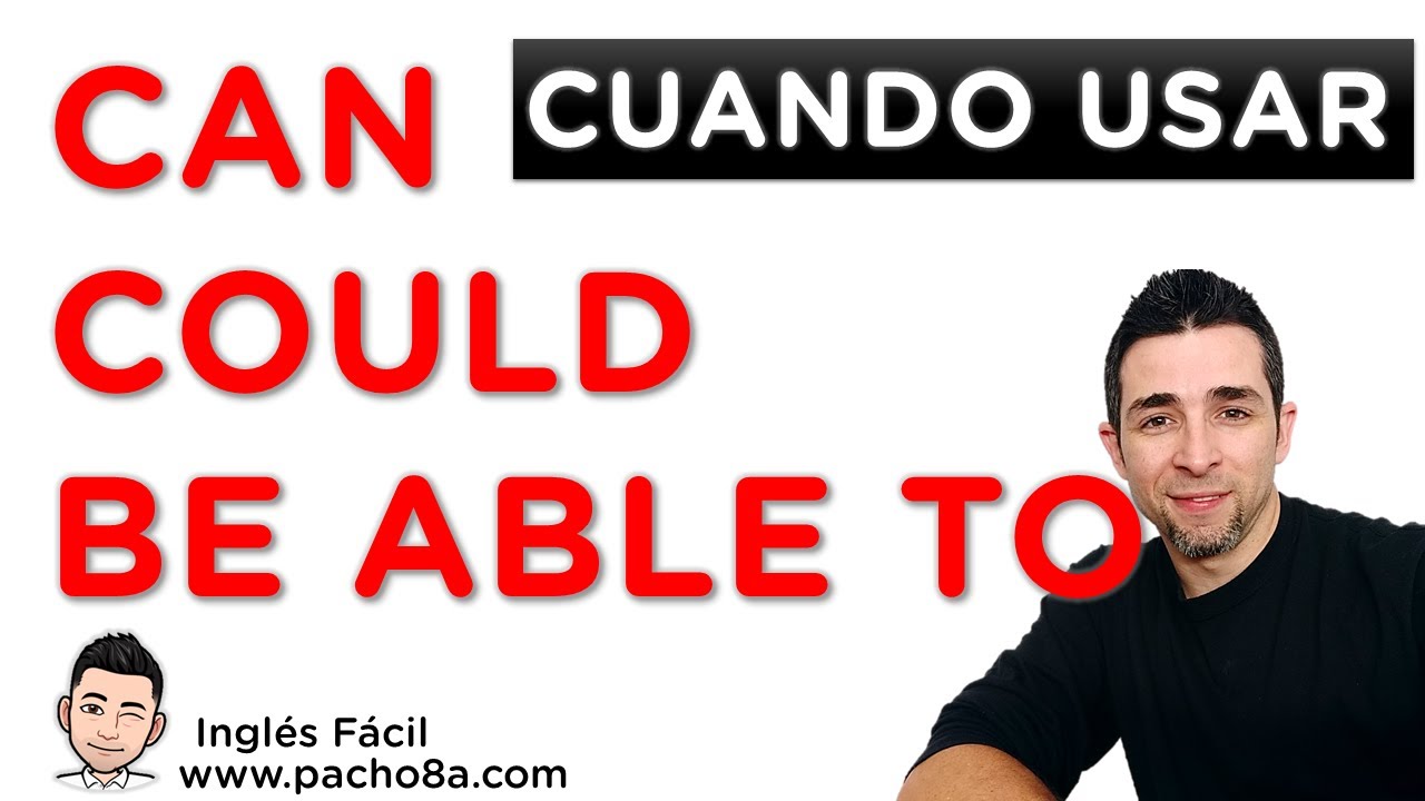 pasado de can en ingles