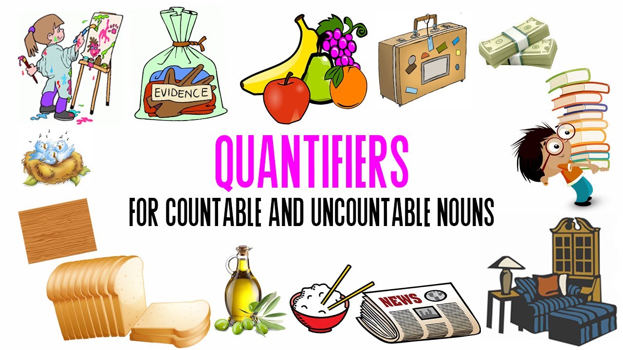 quantifiers with countable and uncountable nouns