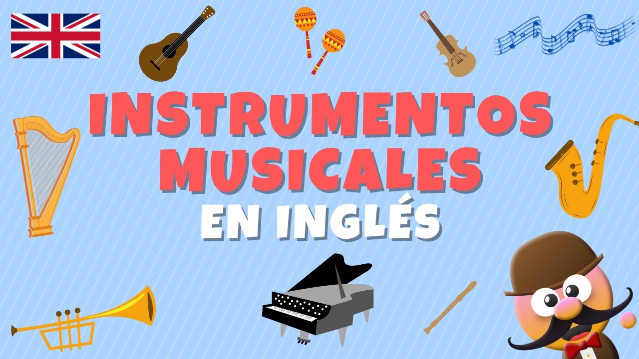20 nombres de instrumentos musicales en ingles