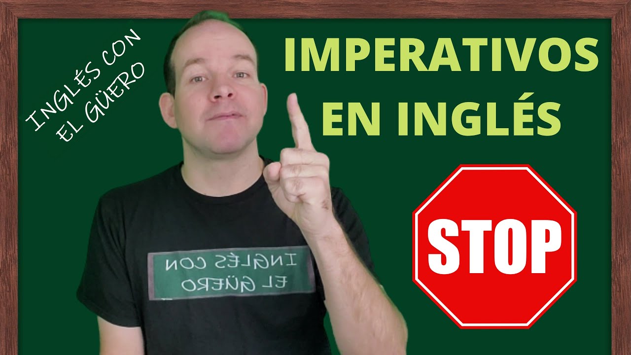 5 ejemplos de ordenes en ingles