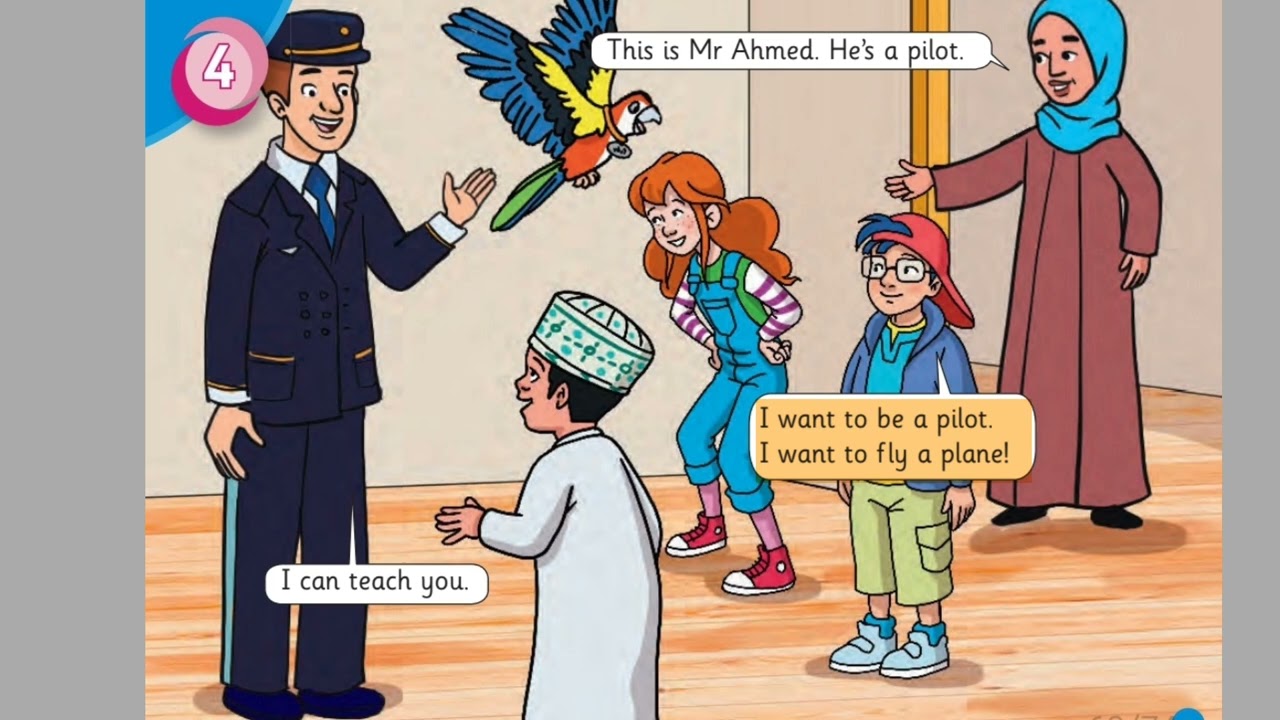 at the job fair unit 4