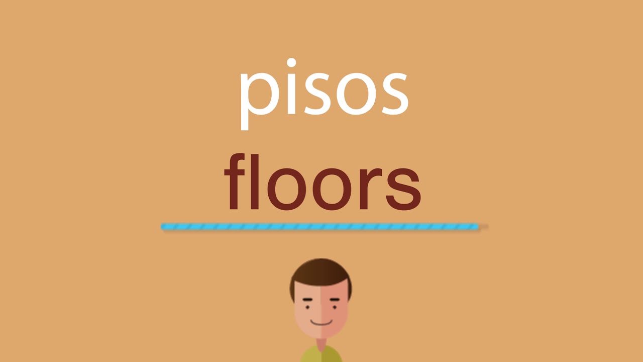 como se dice pisos en inglés