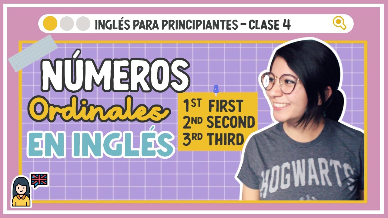 como se dice primero segundo tercero etc en ingles
