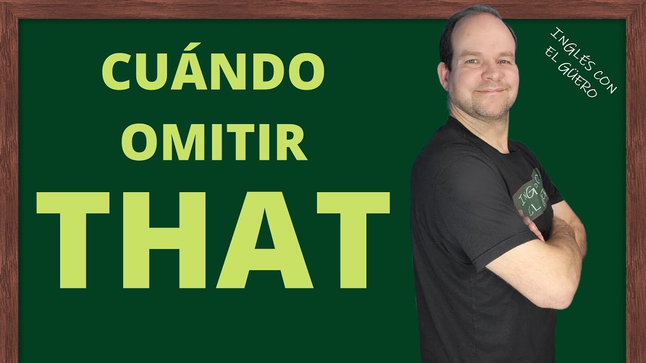 cuando se puede omitir el relative pronoun