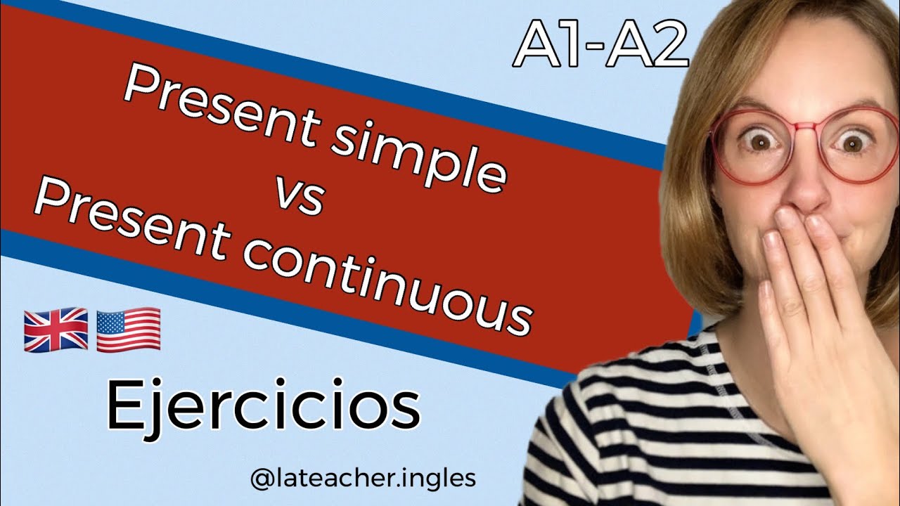 ejercicios presente simple y continuo liveworksheets