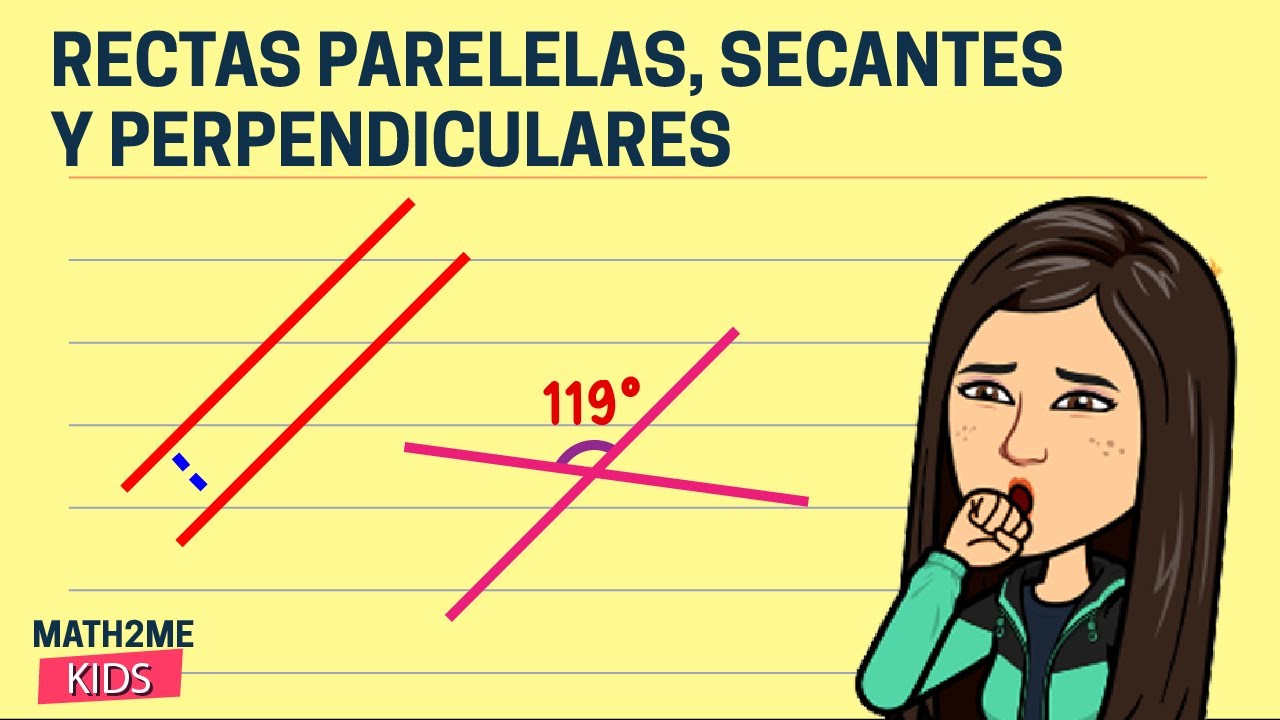 ejercicios rectas paralelas y secantes 3 primaria