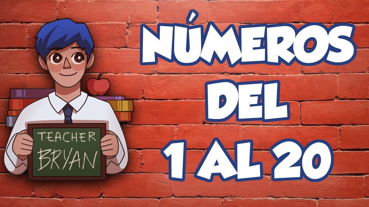 numeros en ingles del uno al veinte