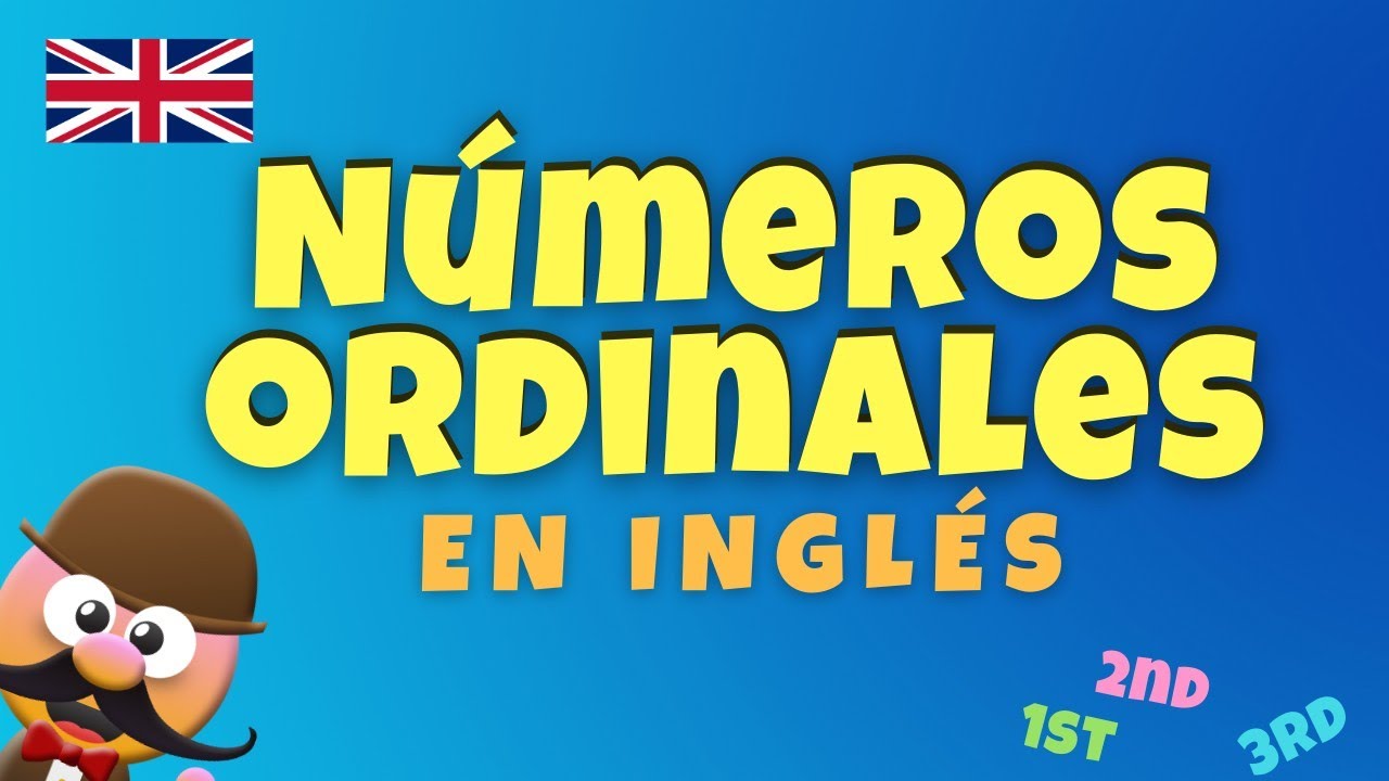 numeros ordinales del 30 al 40 en ingles