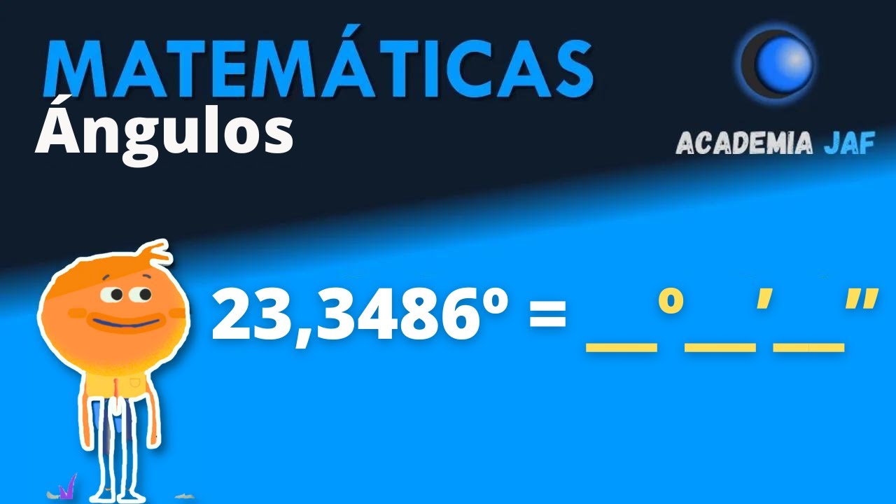 pasar a grados minutos y segundos