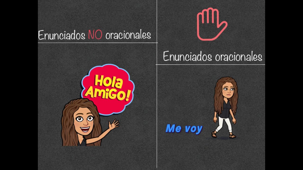 que es un enunciado no oracional