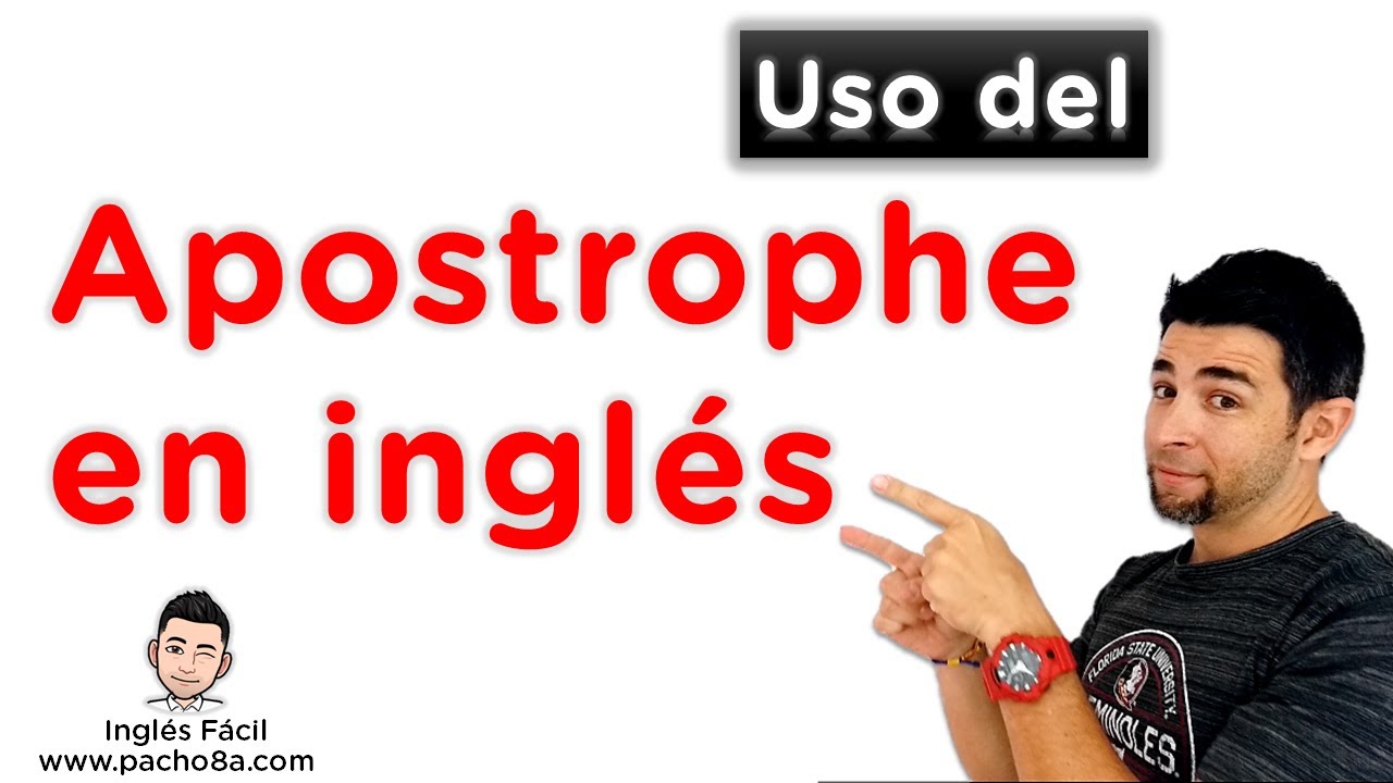 apostrofe en ingles cuando se usa