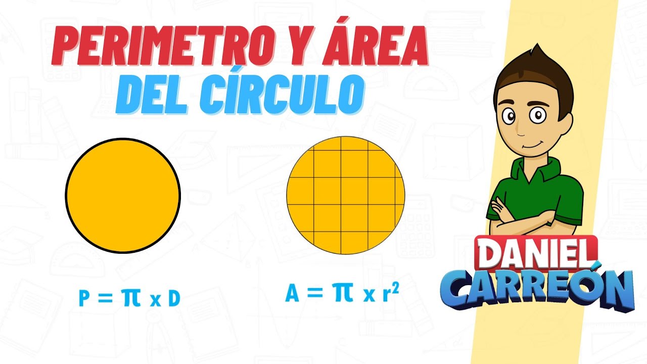 area y perimetro de la circunferencia