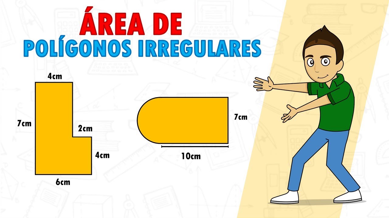 como calcular el area de una figura irregular