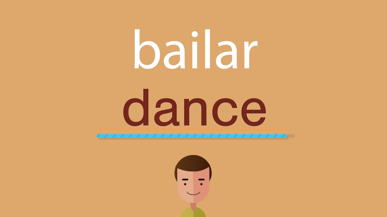 como se dice bailar en inglés