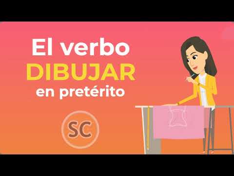 conjugar el verbo dibujar en pasado