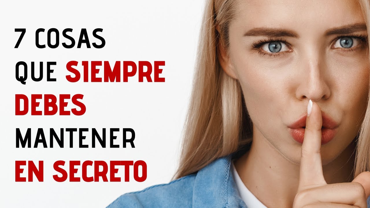 cosas que no se pueden contar