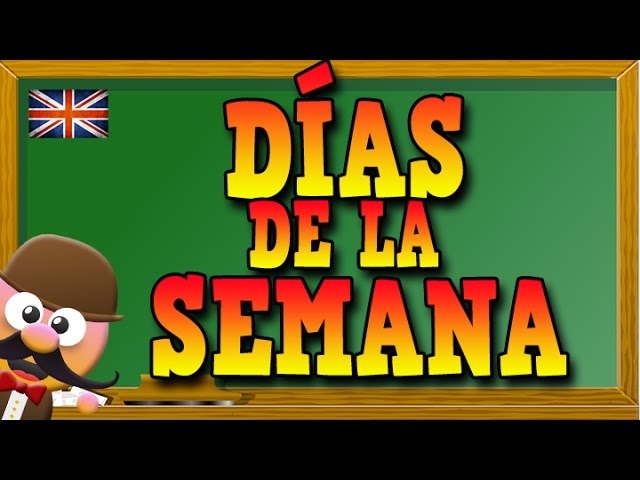 dias de la semana en ingles actividad