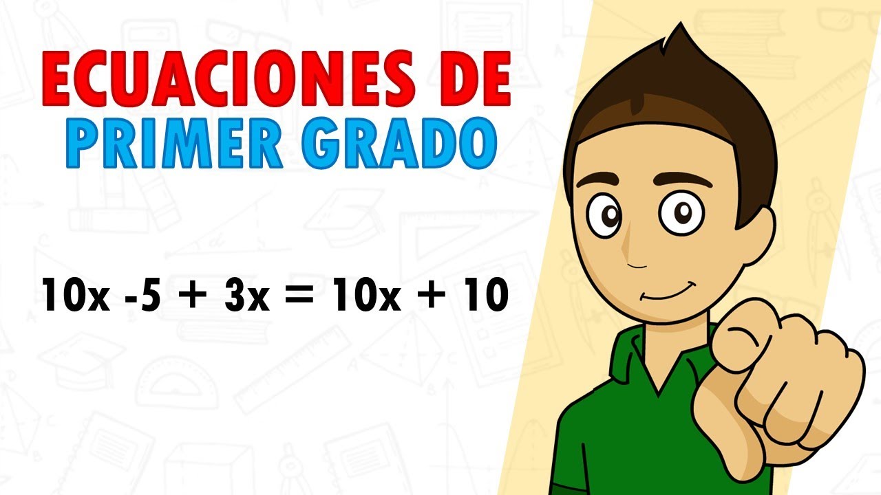 ecuaciones de primero de la eso
