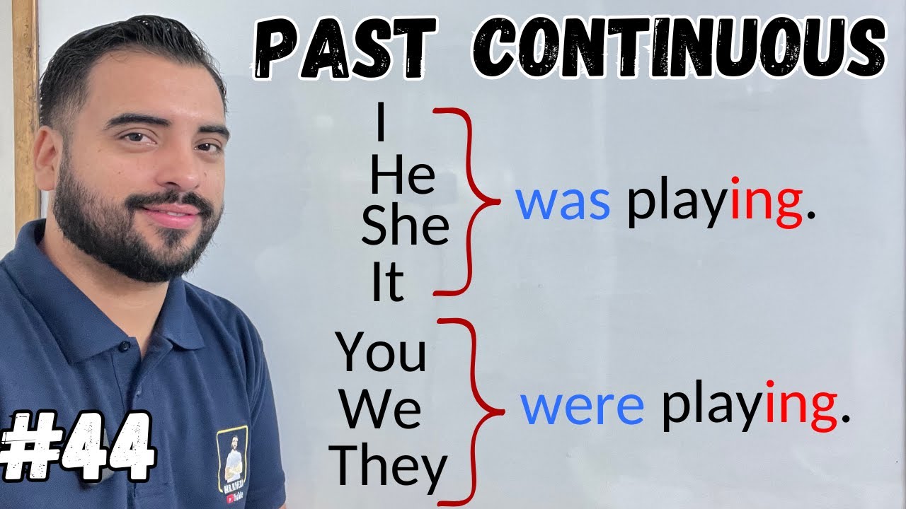 ejemplos de pasado continuo en español