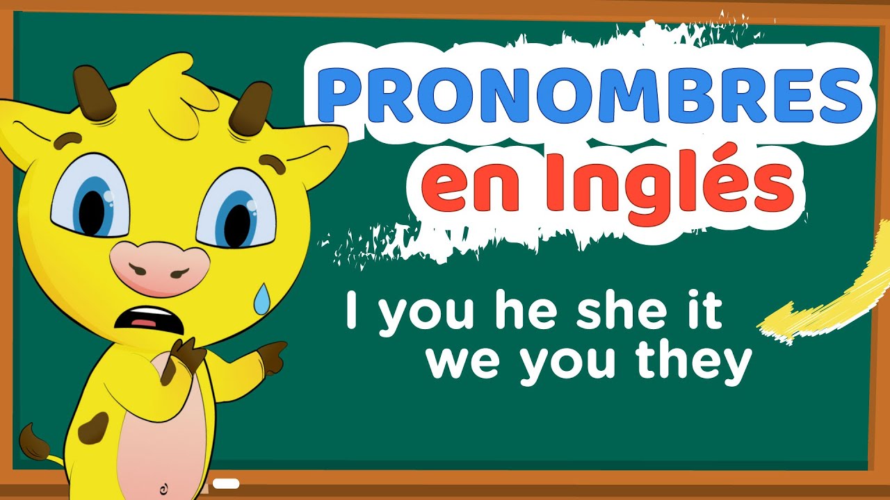 ejercicios de pronombres en ingles para niños