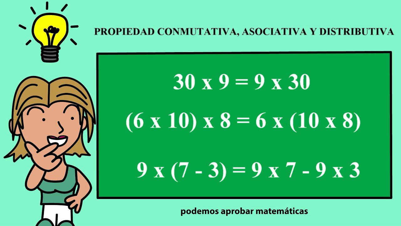 ejercicios de propiedad conmutativa y asociativa