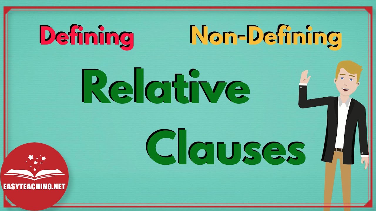ejercicios defining and non defining relative clauses