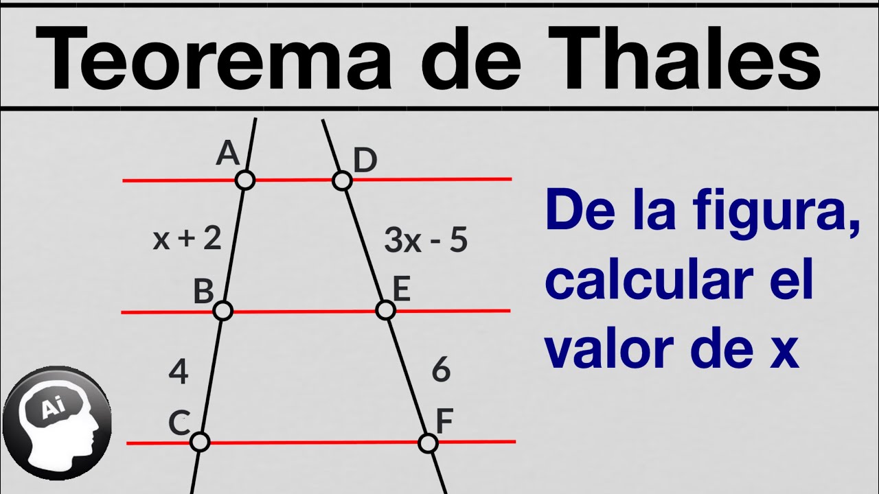 ejercicios del teorema de thales resueltos