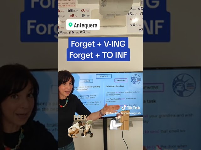 forget es gerundio o infinitivo