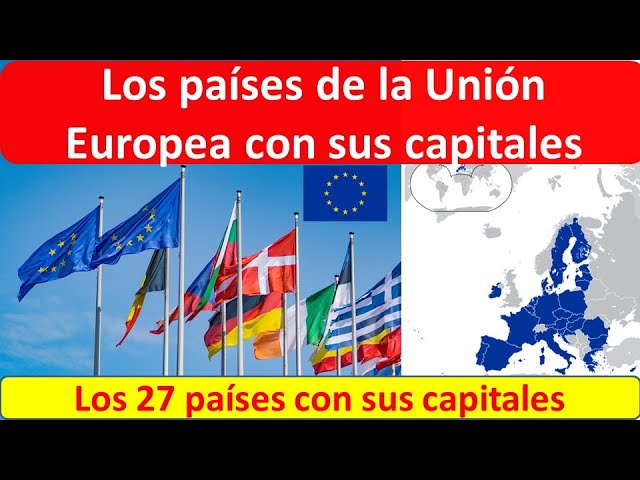 países de la unión europea y sus capitales