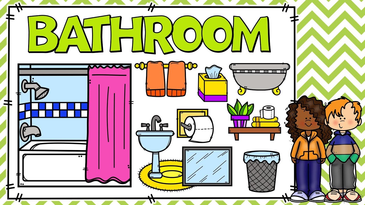 partes del baño en ingles y pronunciacion