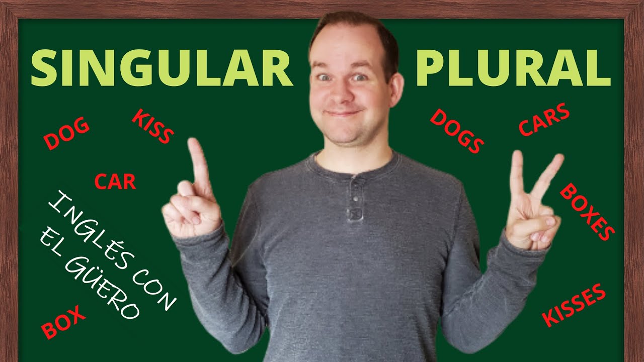pronombres en ingles singular y plural