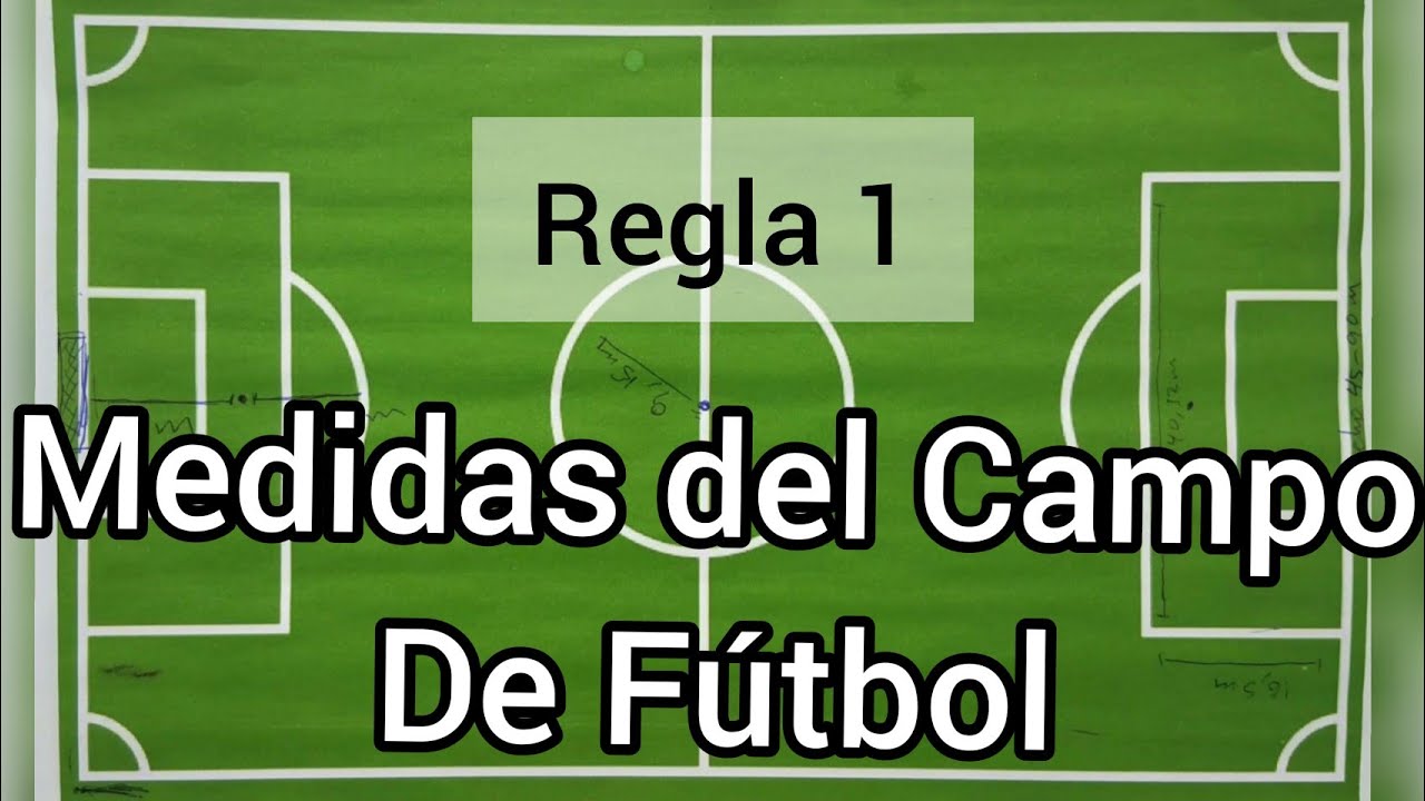 superficie de un campo de futbol