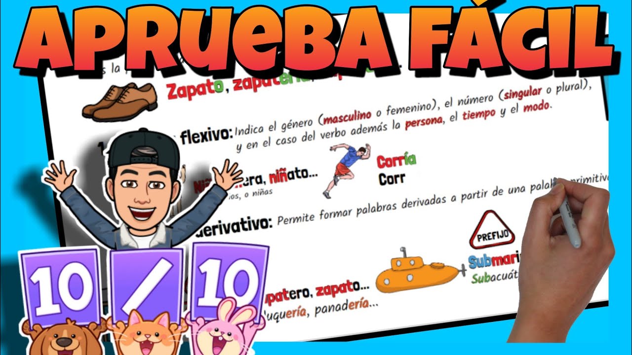 20 palabras lexemas y morfemas ejercicios resueltos