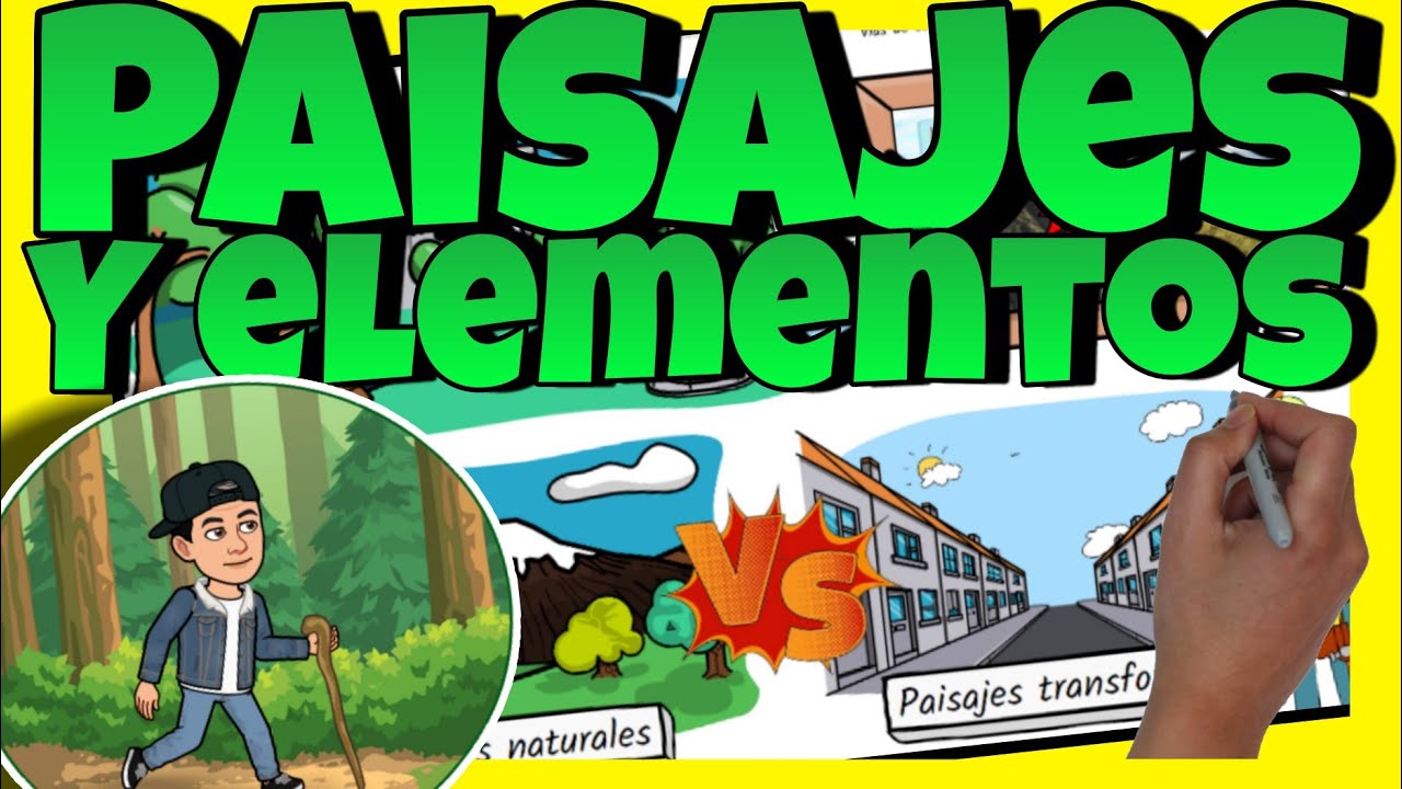 actividades para trabajar el paisaje en primaria