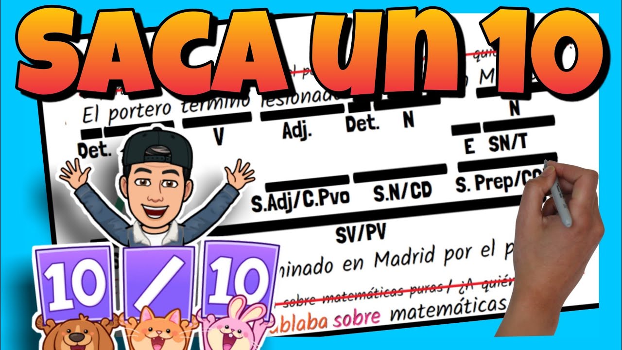 analisis sintactico de oraciones 6 primaria