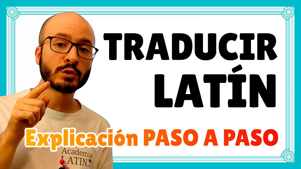 analizar y traducir frases en latín