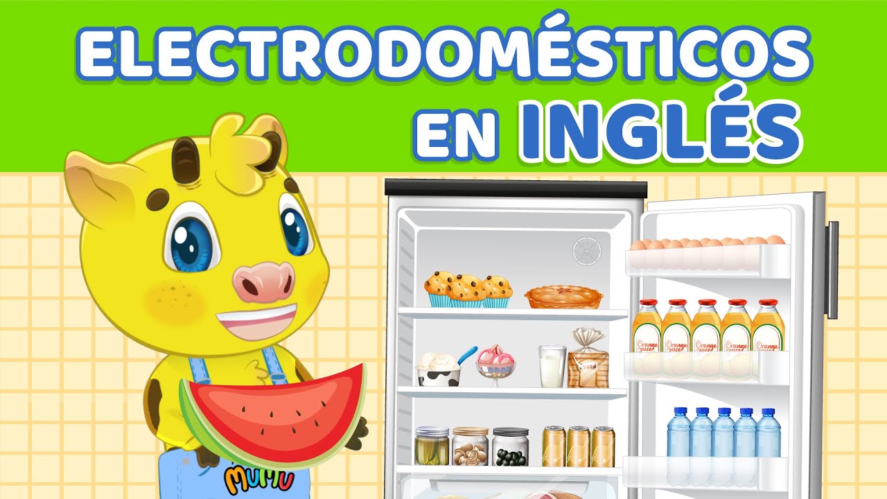 aparatos electrodomesticos en ingles y español