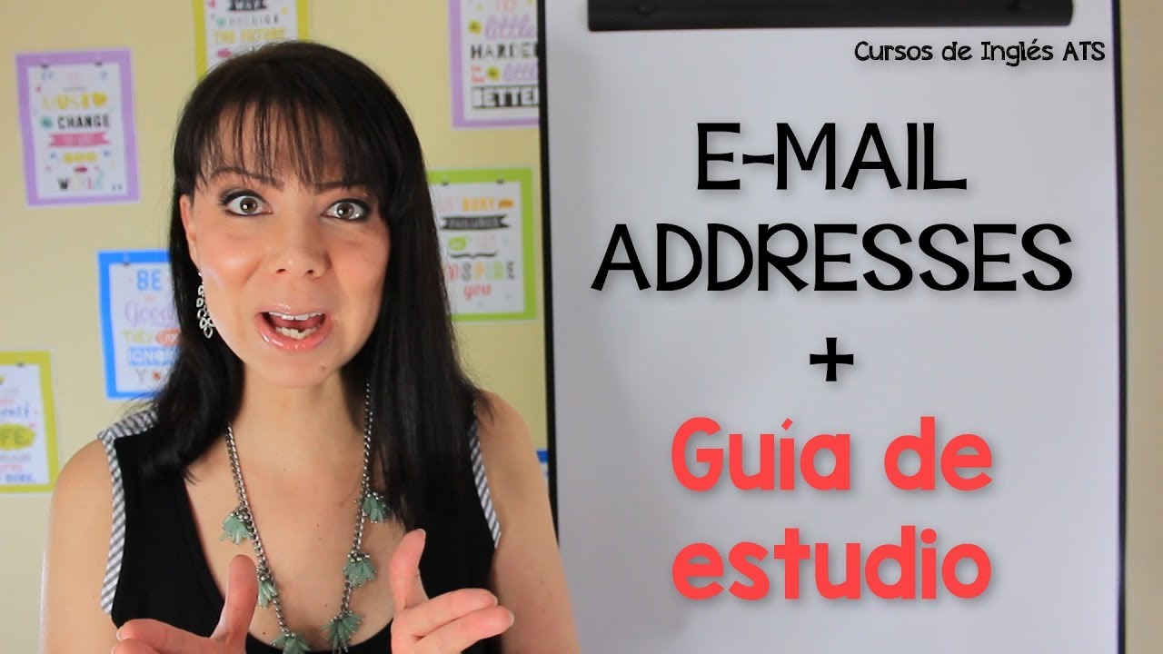 como preguntar el correo electronico en ingles