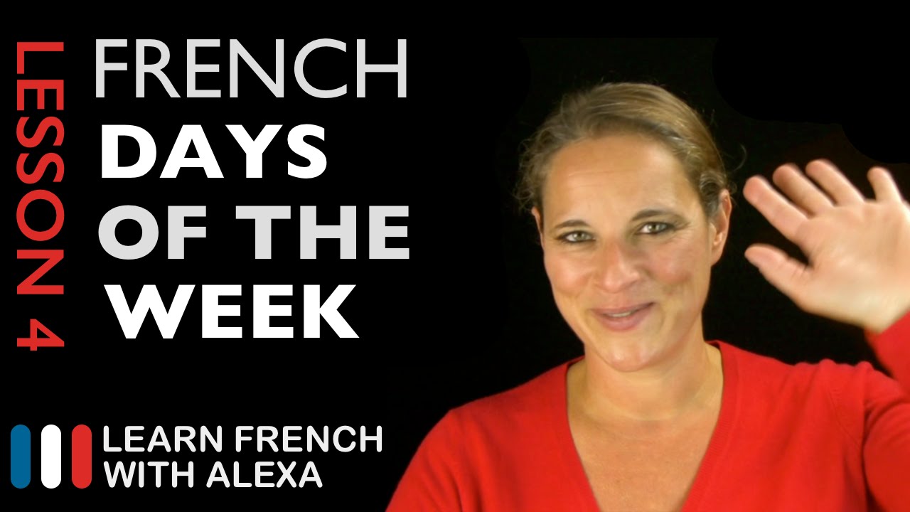 days of a week in french