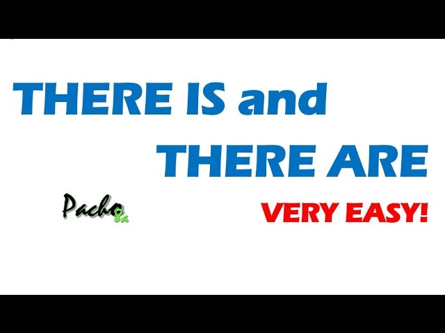 diferencia entre there is y there are