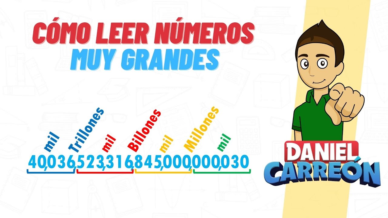 ejemplos de billones con letra y numero
