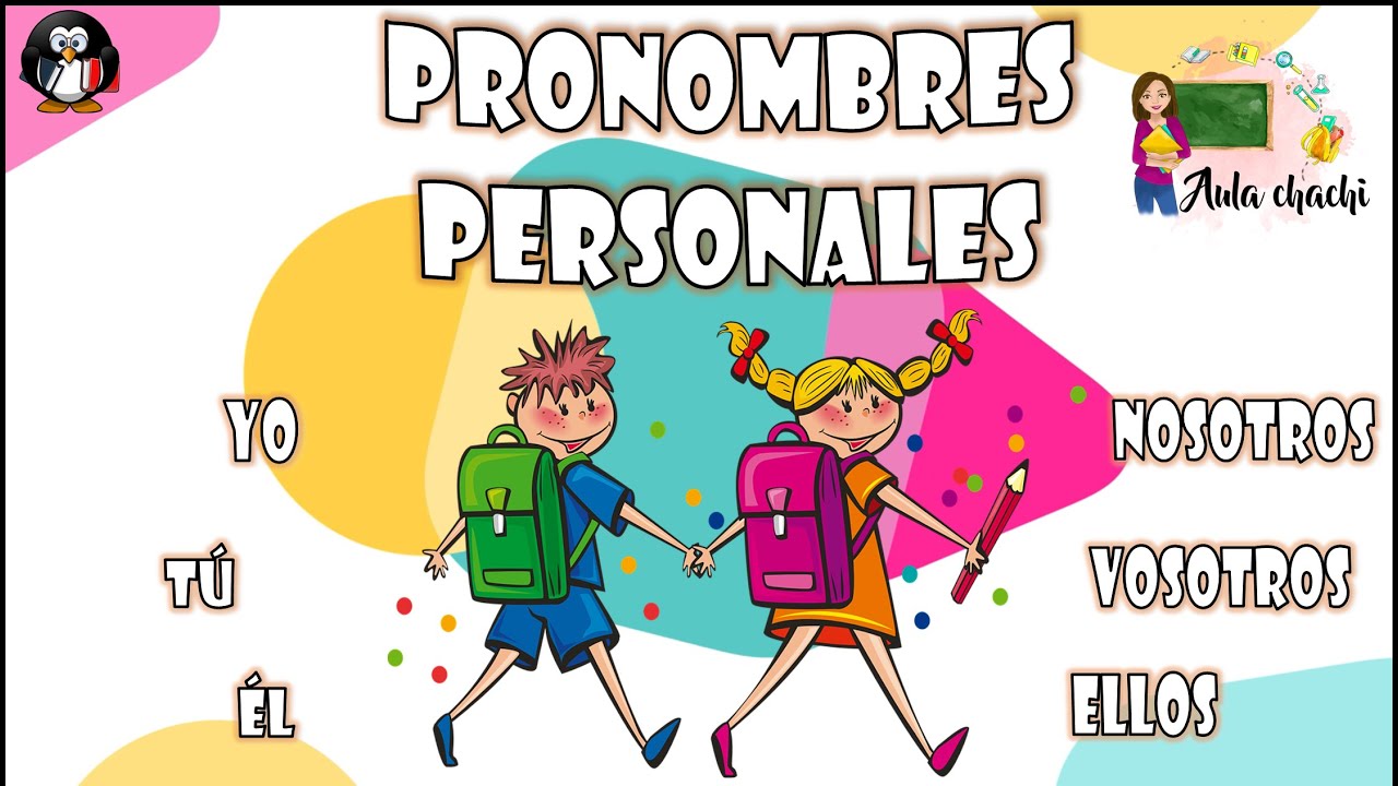 ejercicios de pronombres personales 4 primaria