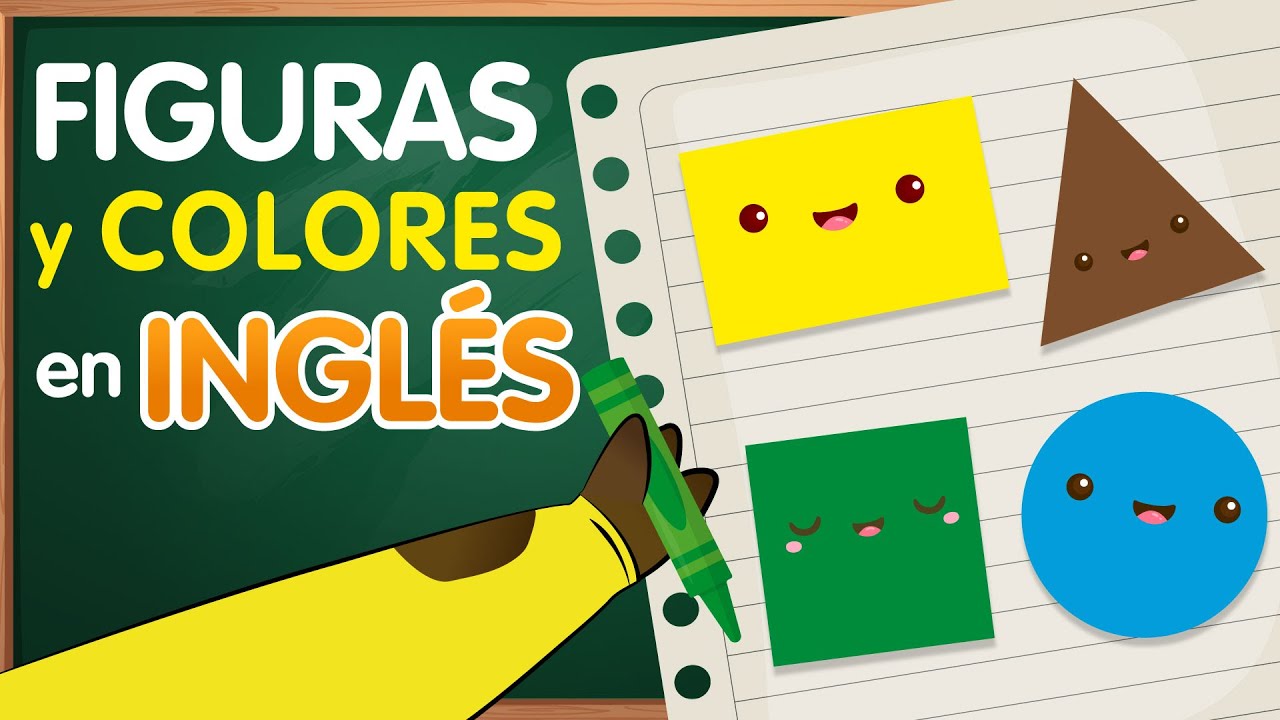 figuras en ingles y español para niños