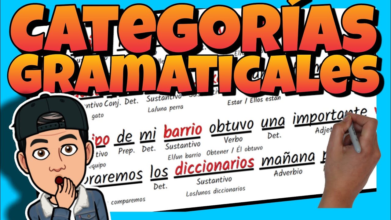 juego categorias gramaticales tipos de sustantivos