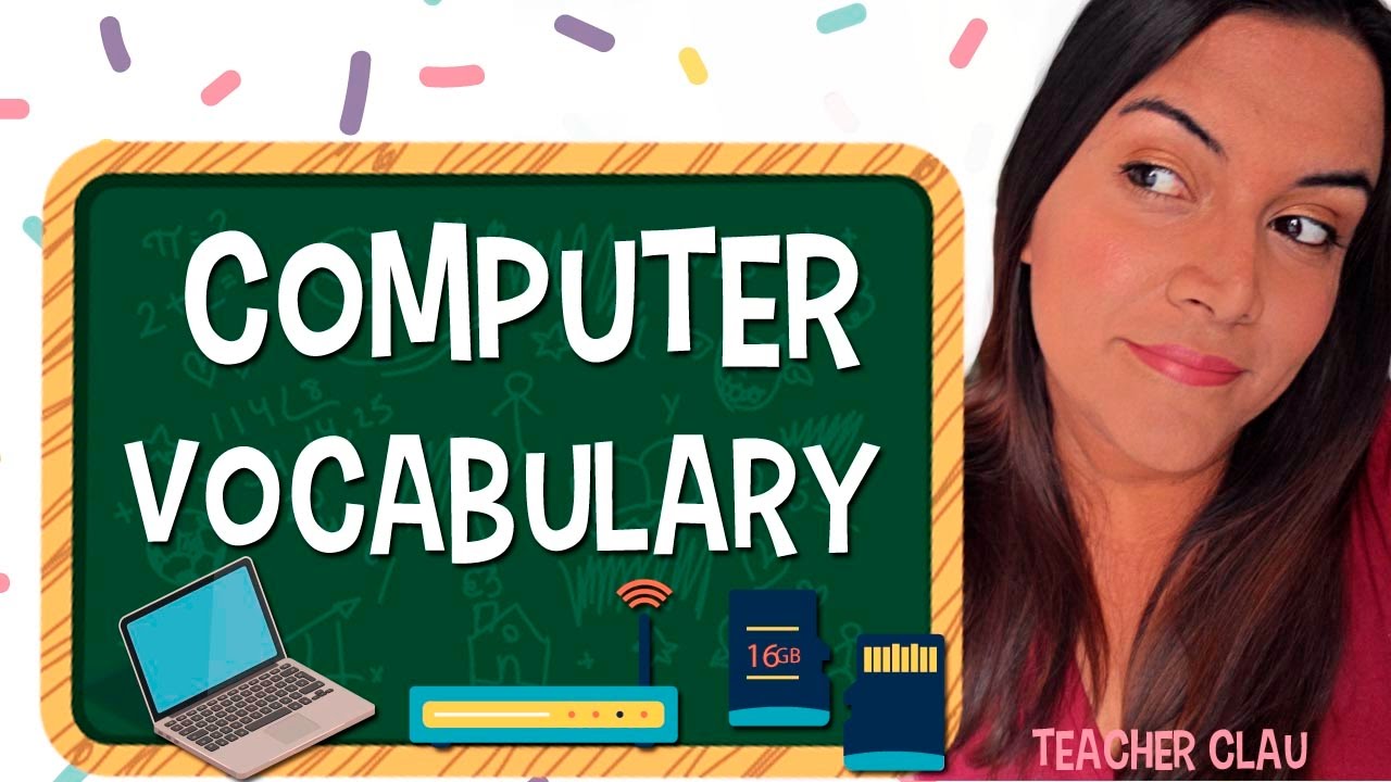 la computadora y sus partes en ingles y español