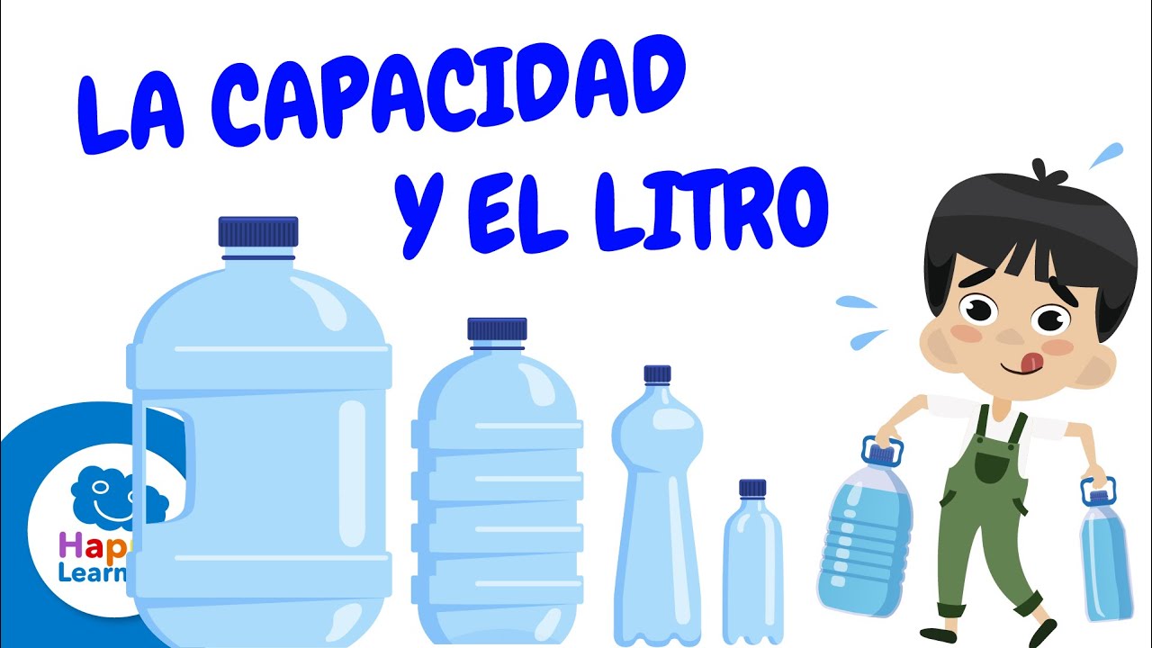litro medio litro y cuarto de litro